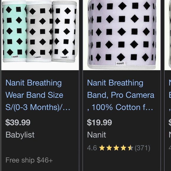 Nanit breathing bands - Picture 2 of 2